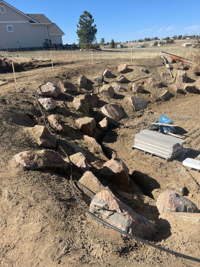 Pile of Rocks — Centennial, CO — Colorado Curbing & Landscape