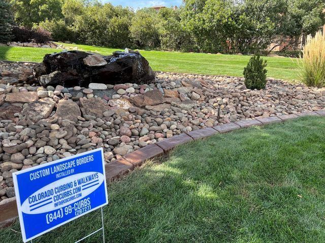 Yard with a Sign — Centennial, CO — Colorado Curbing & Landscape