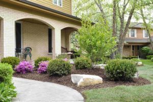 Yellow House — Northbrook, IL — Shelly’s Landscape 