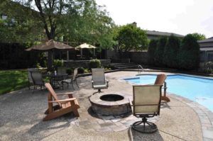 Swimming Pool With Brick — Northbrook, IL — Shelly’s Landscape 