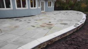 House With Brick — Northbrook, IL — Shelly’s Landscape 