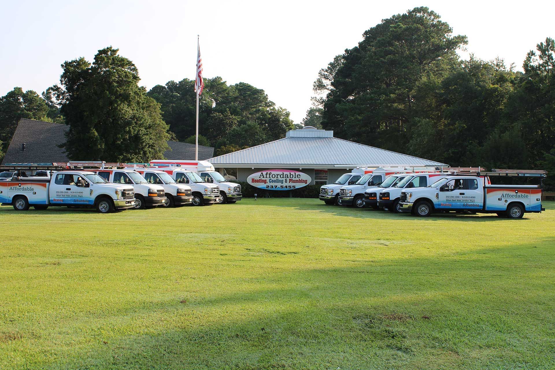 store exterior with van 13