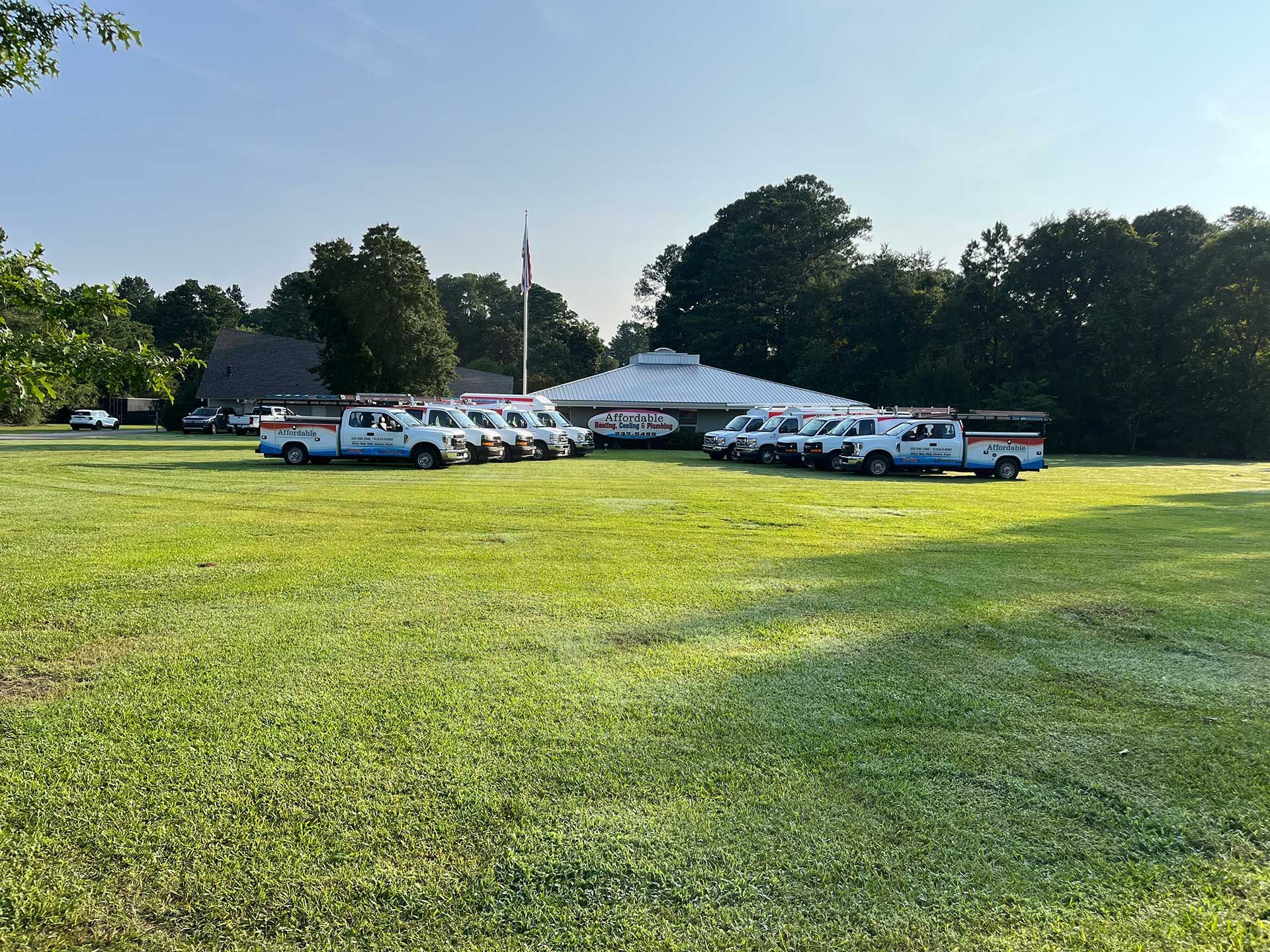 store exterior with van 15