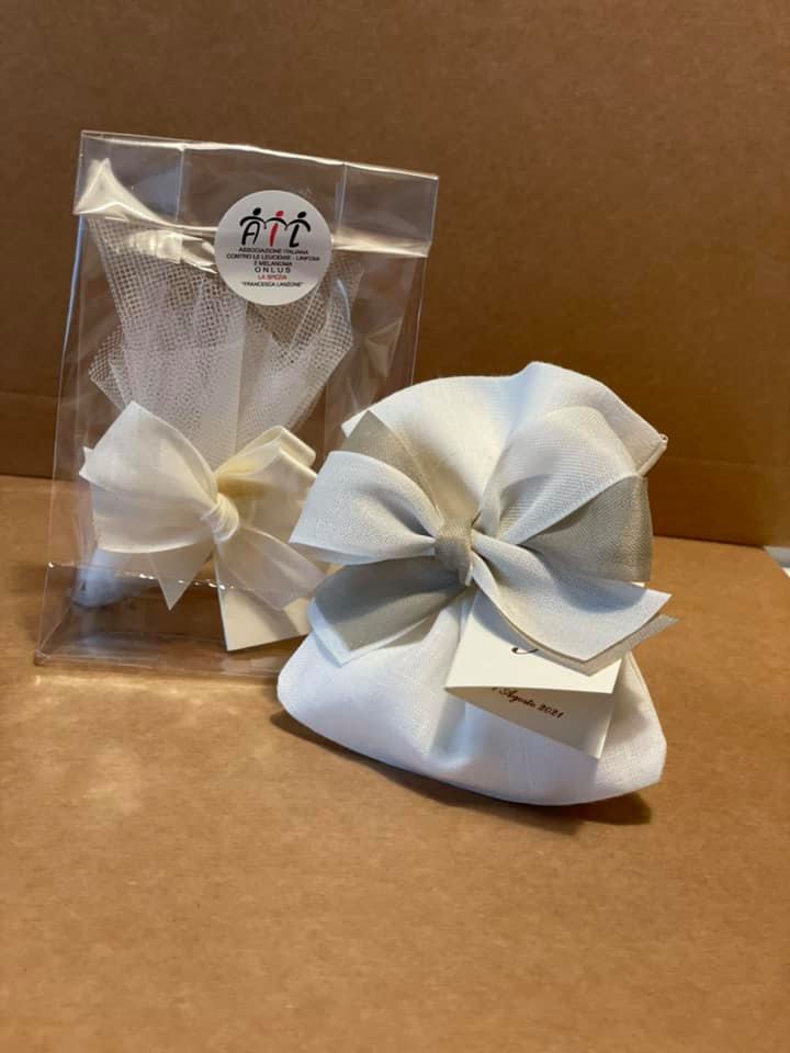 bomboniere cerimonia solidali AIL La Spezia