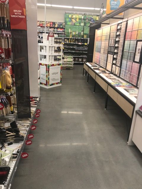 Nice concrete floor on store — Tucson, AZ — Casas Custom Floor Care LLC