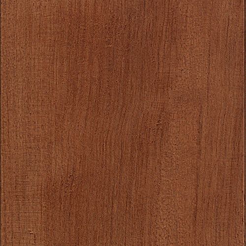 Detalhe do padrão dos veios da madeira, com linhas verticais em tons de marrom e avermelhado.