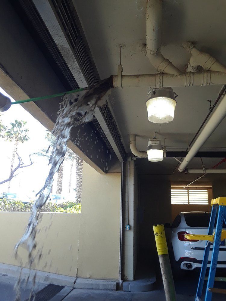 Water Bursting From Pipe — Las Vegas, NV — Elliott’s Sewer & Drain Service