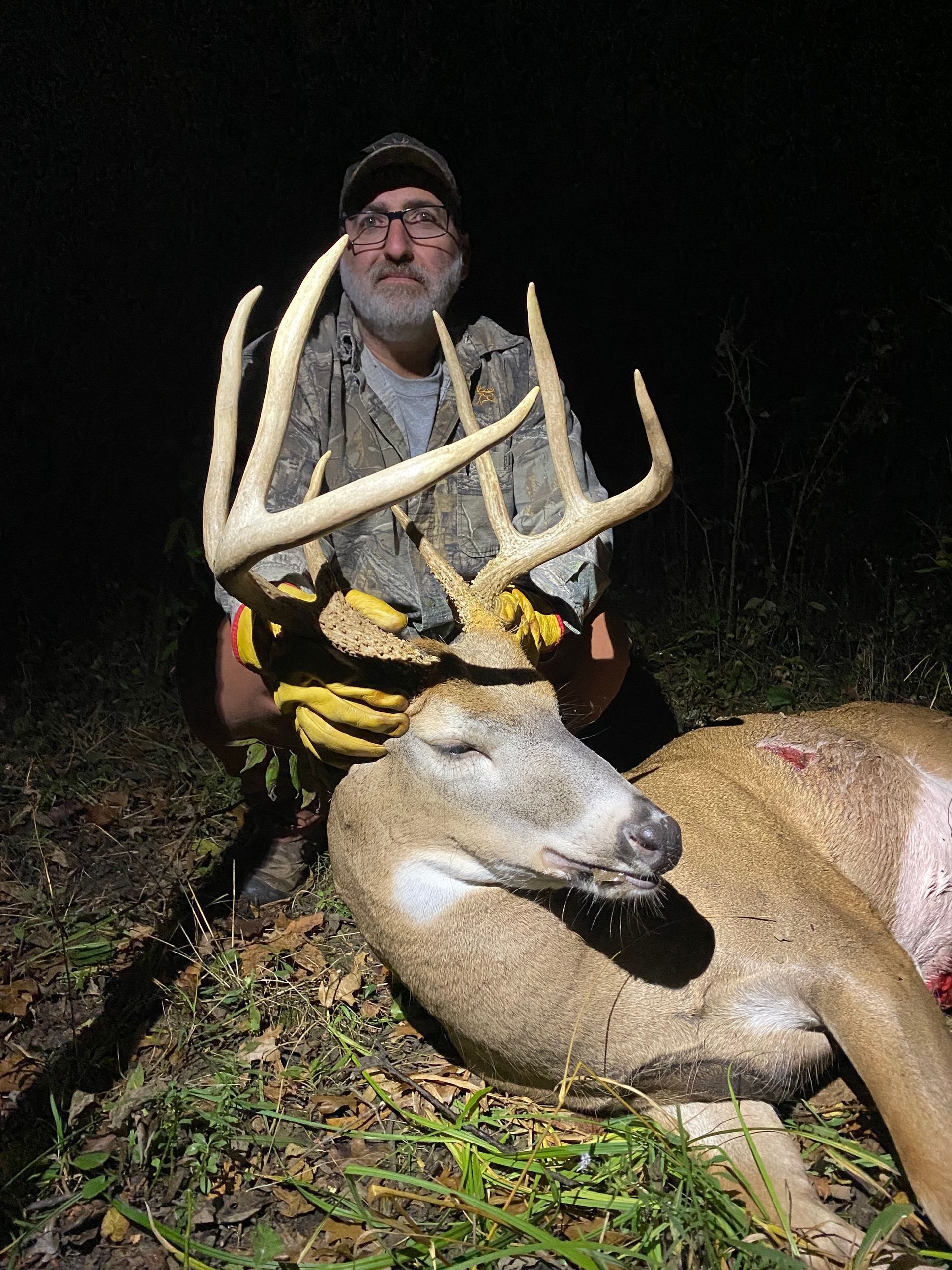 giant whitetail buck