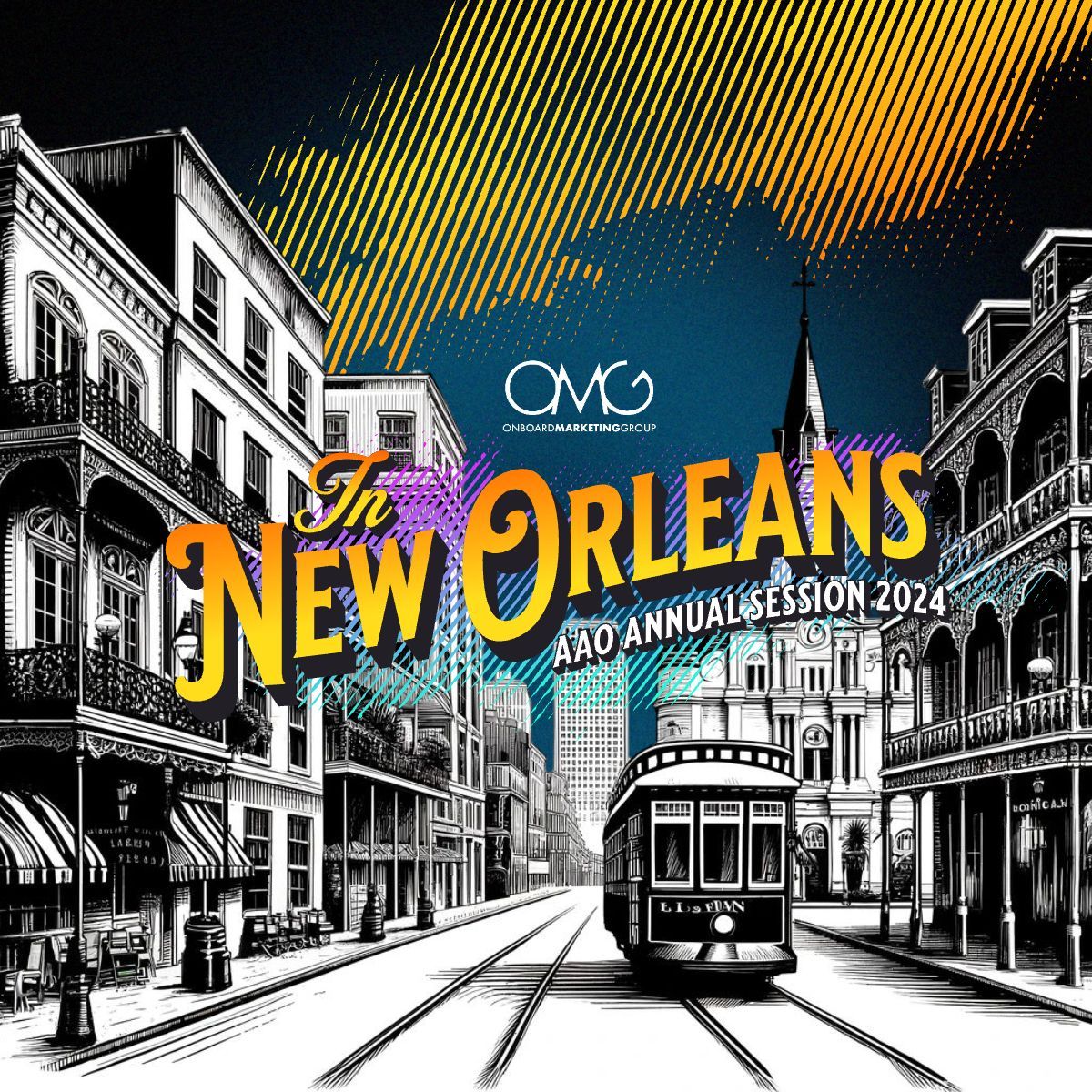 A poster for the new orleans and annual session 2024