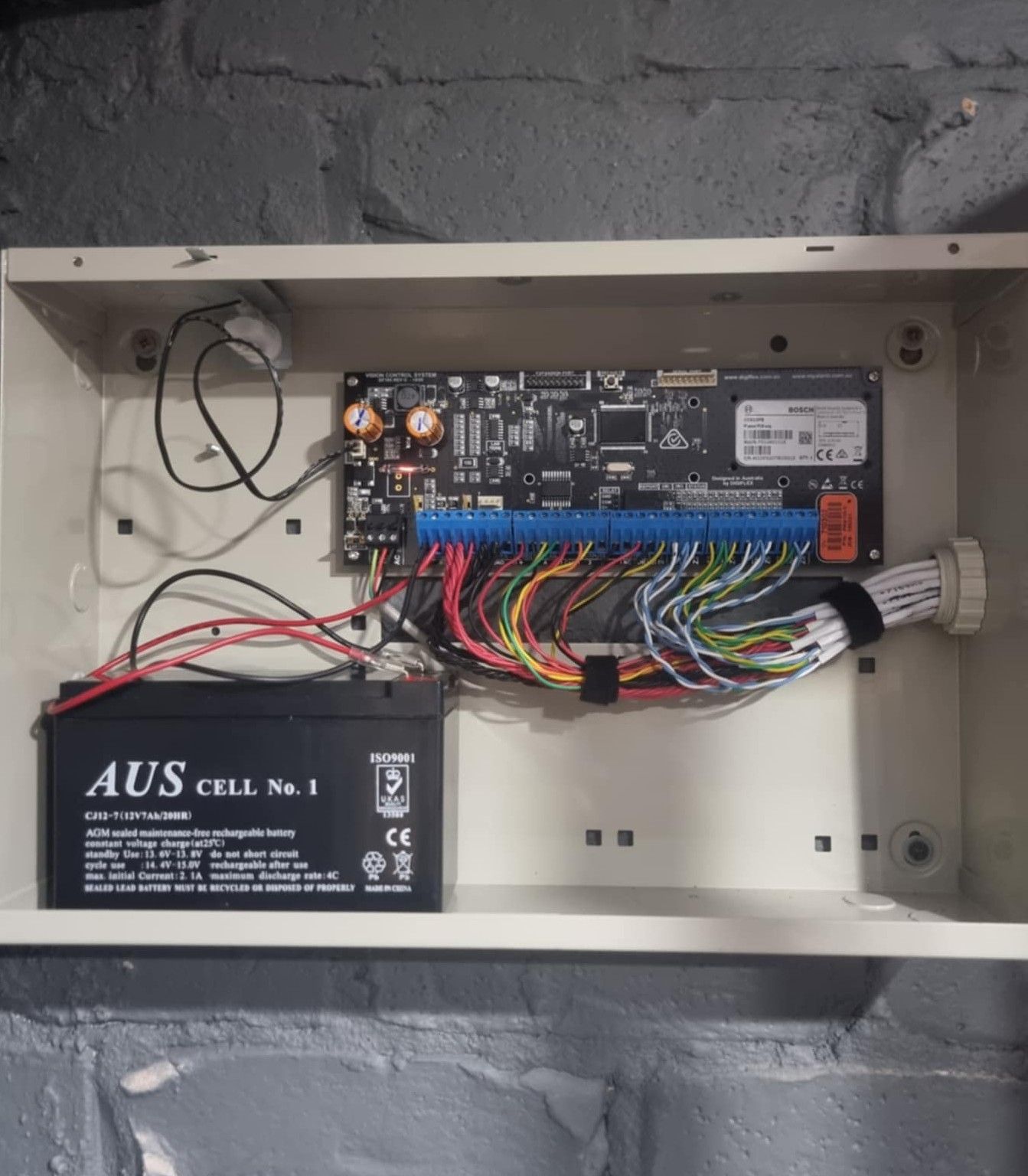 Security system cables