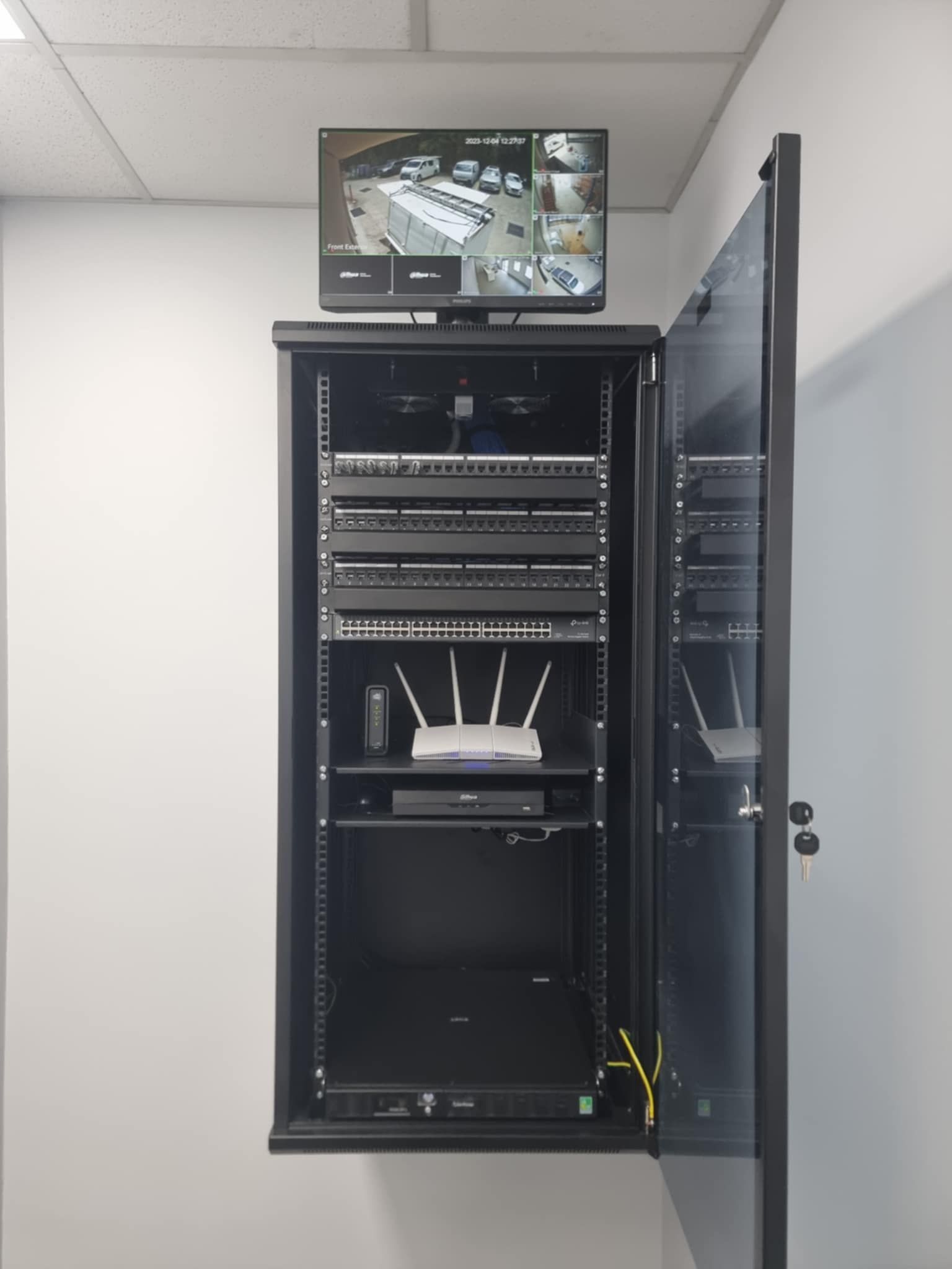 Security system control panel