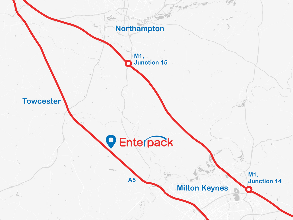 Enterpack Location Map
