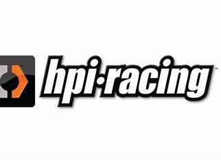 The hpi racing logo is on a white background.