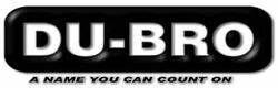 A black and white logo for du-bro a name you can count on.