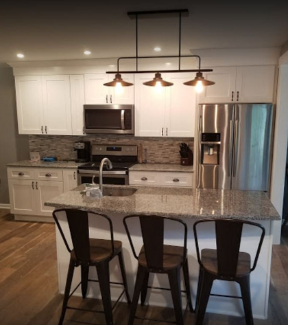 Kitchen Remodeling Contractor — Clients New Kitchen Remodelled in York, PA