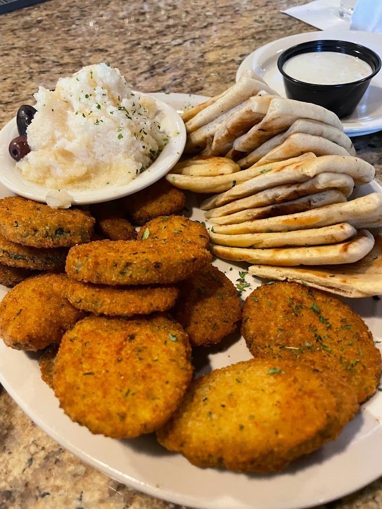 Greektown Express plate