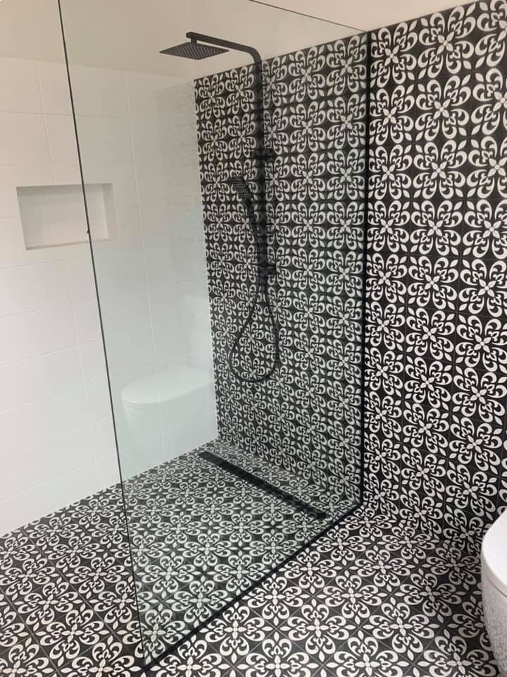 bathroom glass  interior