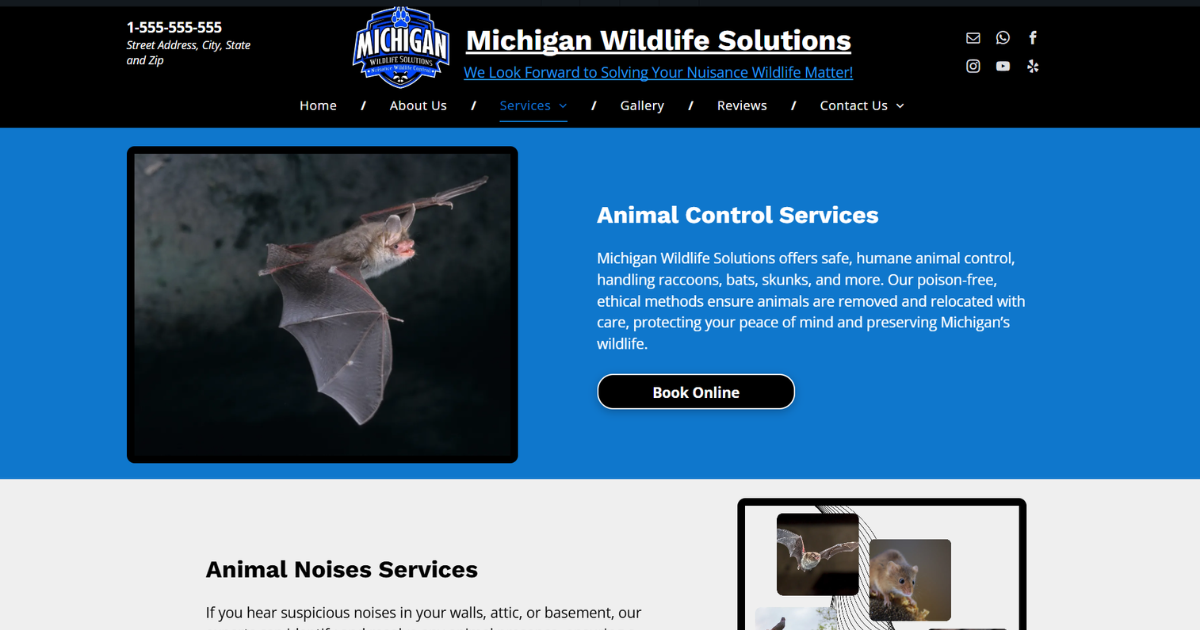Animal Control Services | Michigan Wildlife Solutions