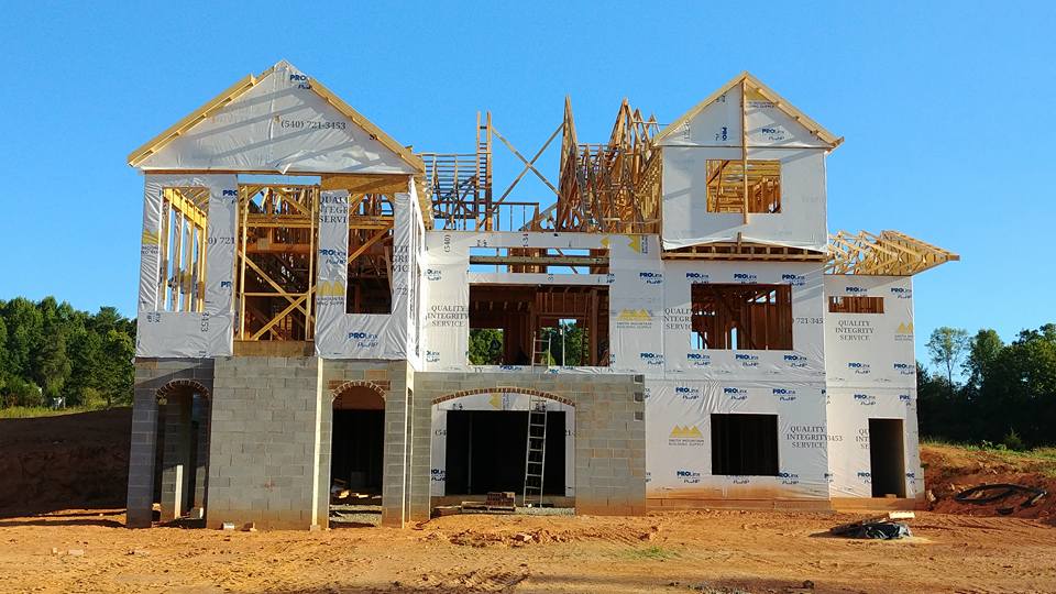 Before House Construction — Rocky Mount, VA — Lozeau Construction Inc