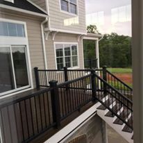Black Stairs — Rocky Mount, VA — Lozeau Construction Inc