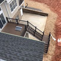 Outside Stairs — Rocky Mount, VA — Lozeau Construction Inc
