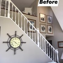 Before Staircase Construction — Rocky Mount, VA — Lozeau Construction Inc