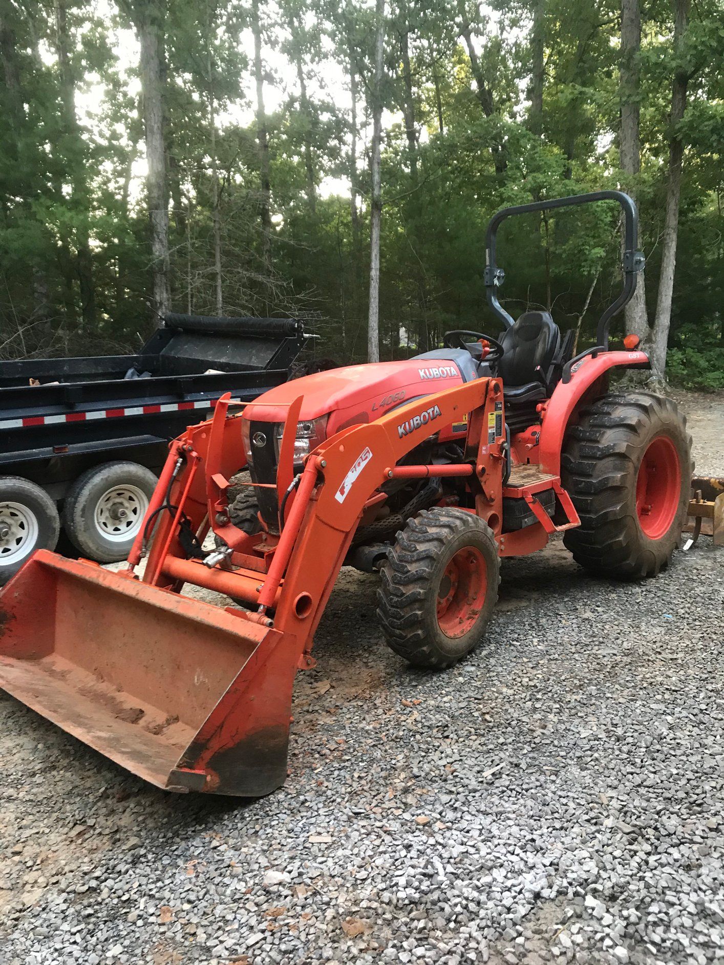 Orange Crawler Loaders — Rocky Mount, VA — Lozeau Construction Inc
