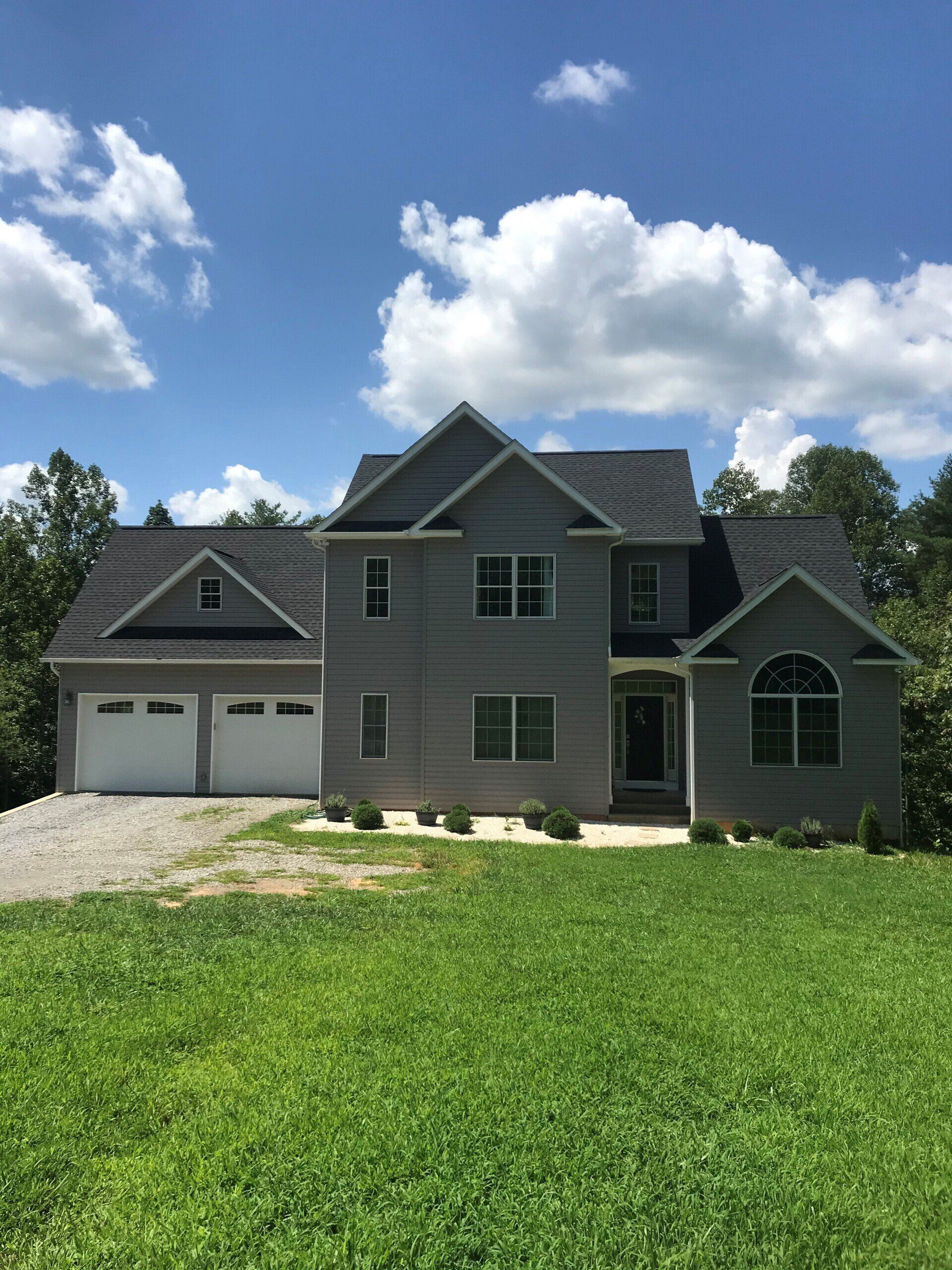 Home Exterior With Garage — Rocky Mount, VA — Lozeau Construction Inc