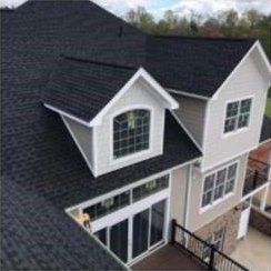Modern House With Custom Shaped Window — Rocky Mount, VA — Lozeau Construction Inc