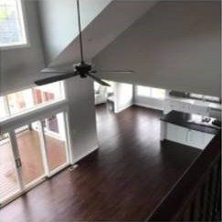 Home Interior With Ceiling Fan — Rocky Mount, VA — Lozeau Construction Inc