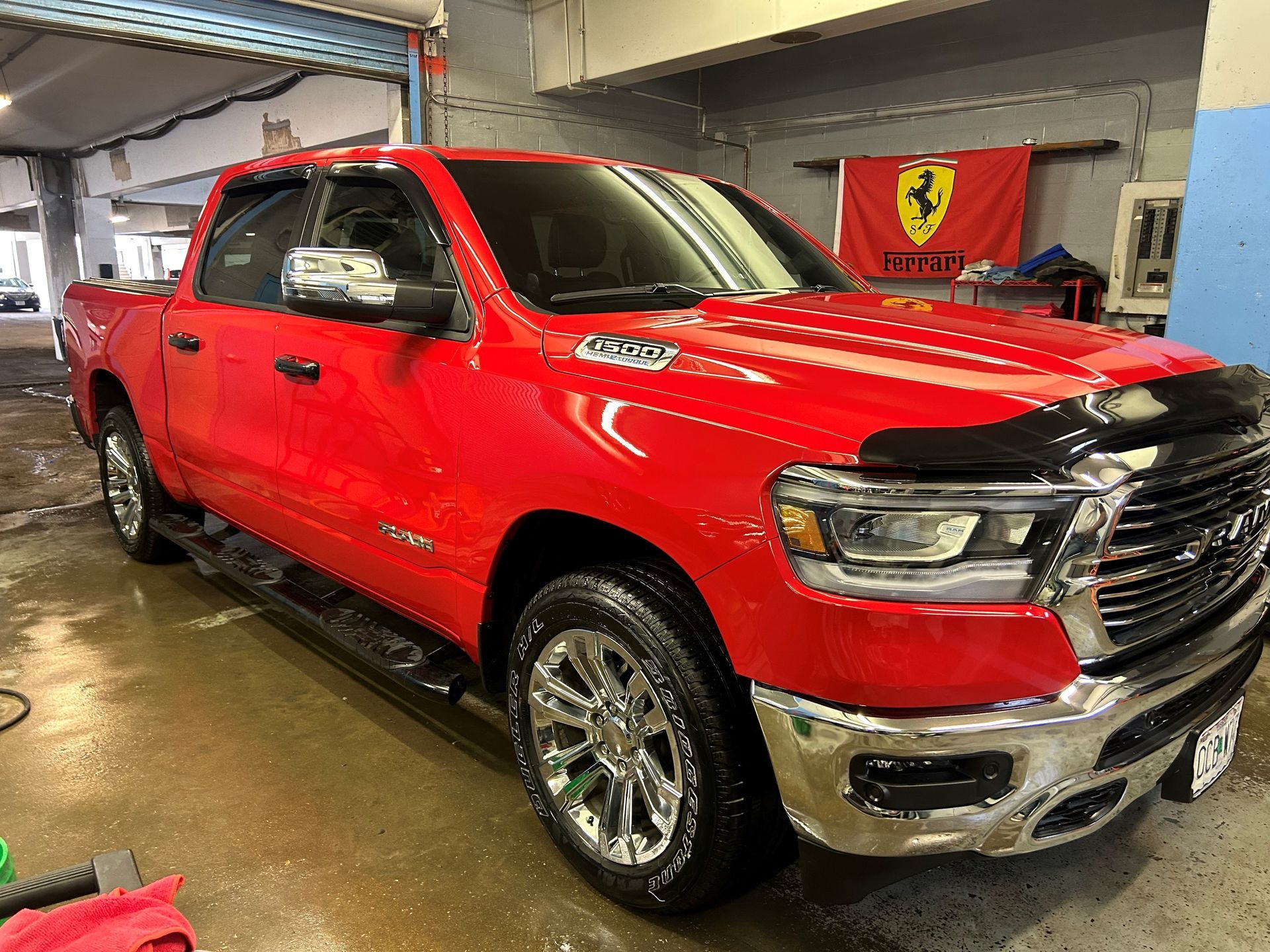 Red Detailed Car — St. Louis, MO — Shine N Go Auto Detailing