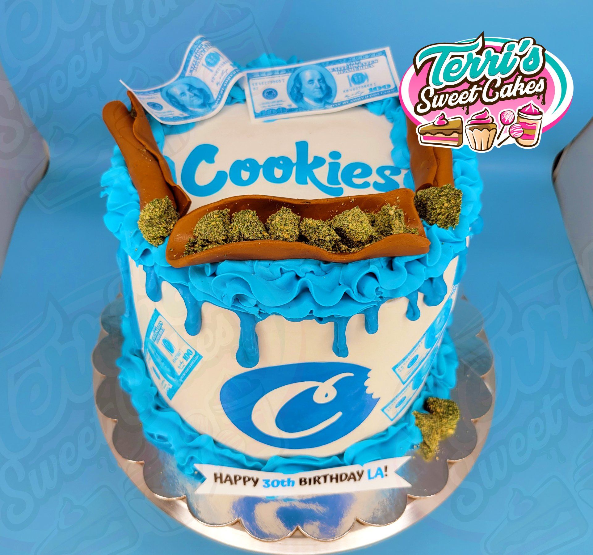 Cookies Edibles Birthday Cake