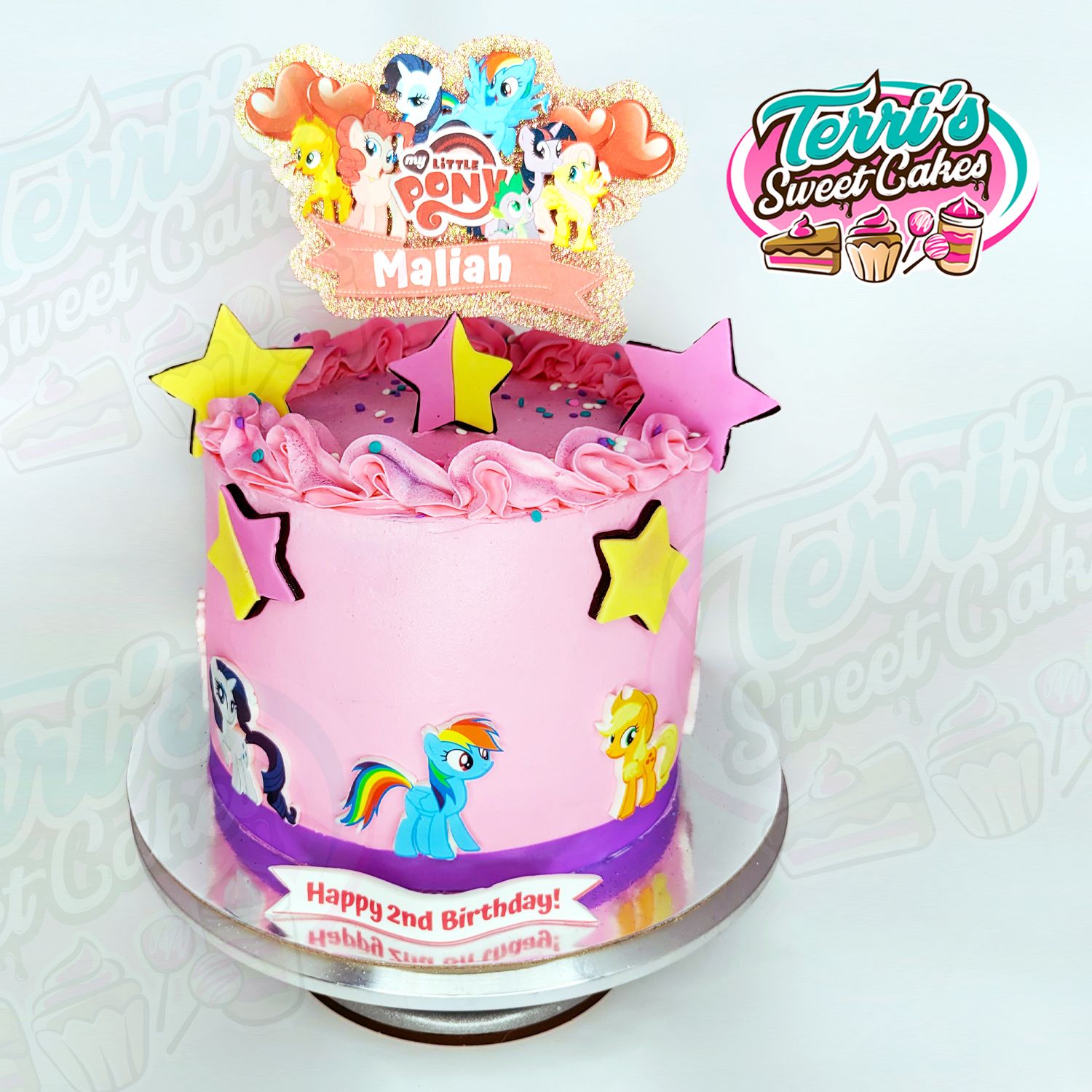 My Little Pony Birthday Cake by Terri's Sweet Cakes