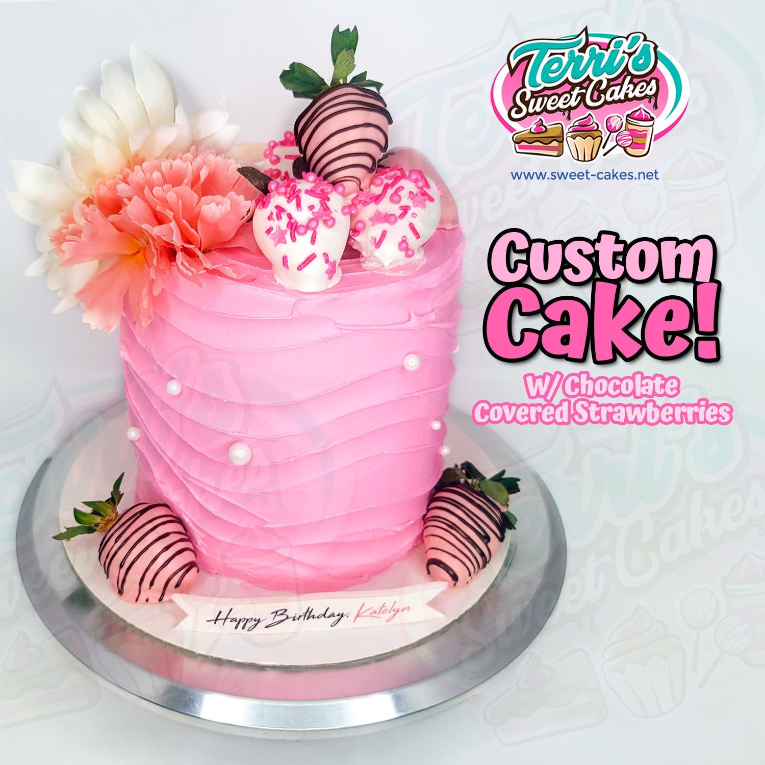 Rainbow Unicorn Cupcakes by Terri's Sweet Cakes!