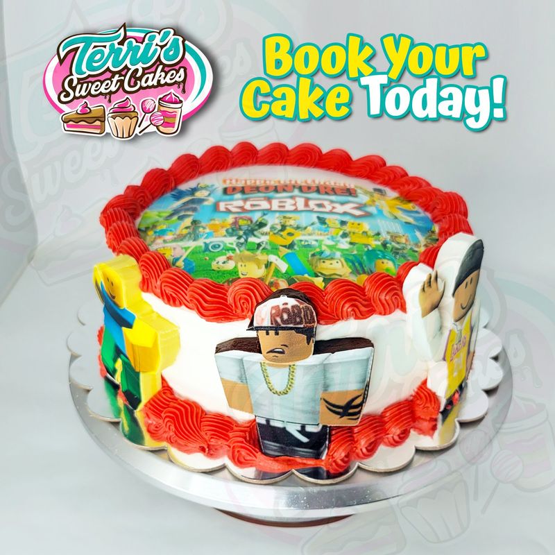 Roblox Birthday Cake