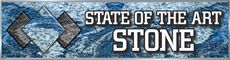 State of the art stone logo