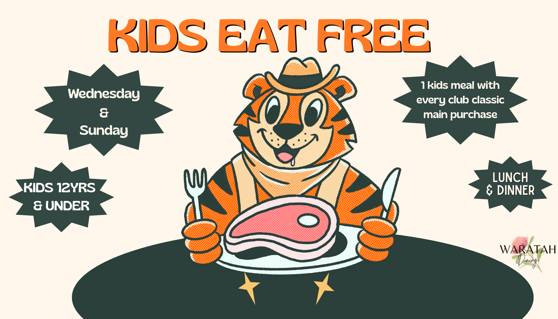 Kids eat free