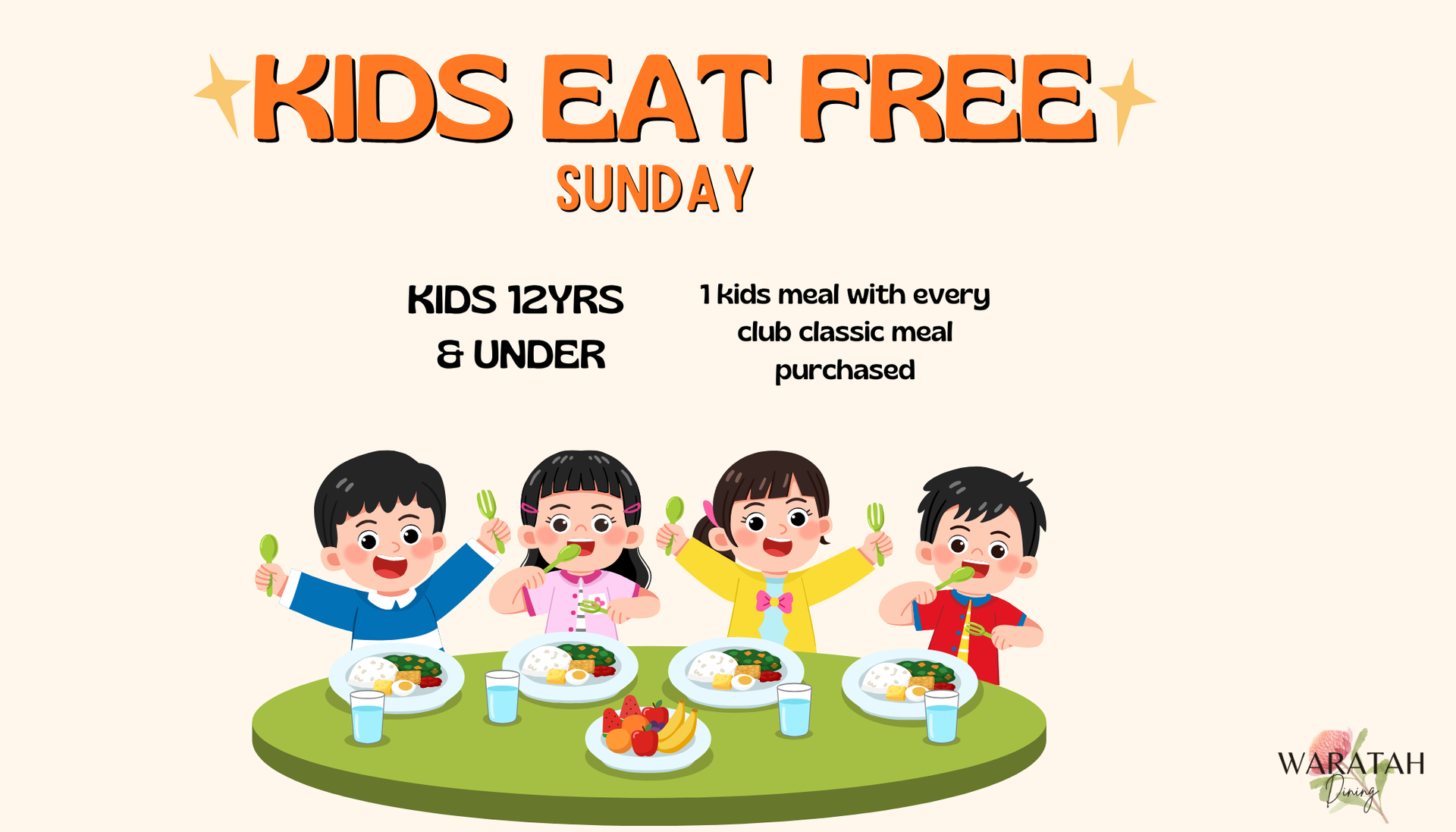 Kids eat free