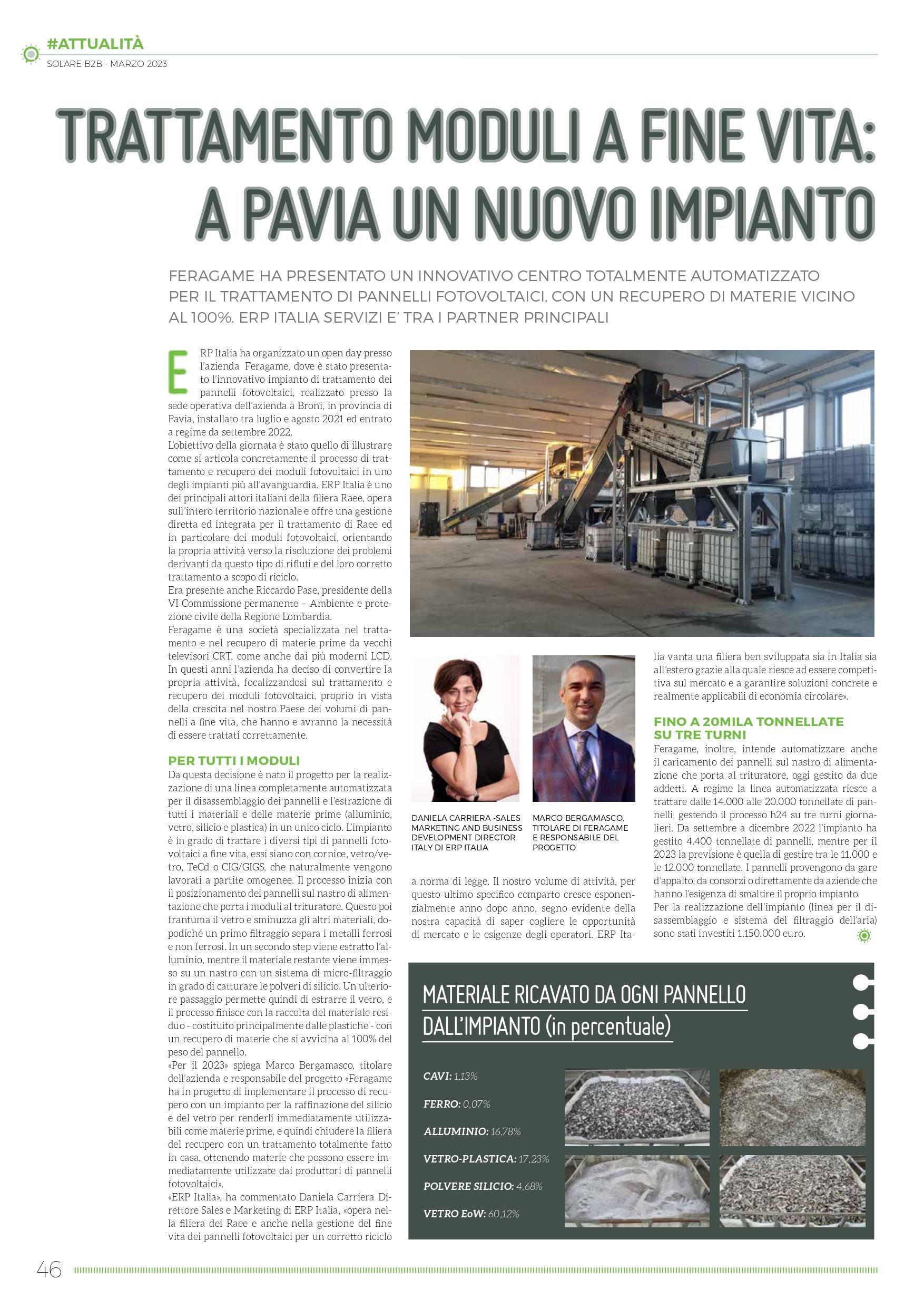 smaltimento RAEE Pavia