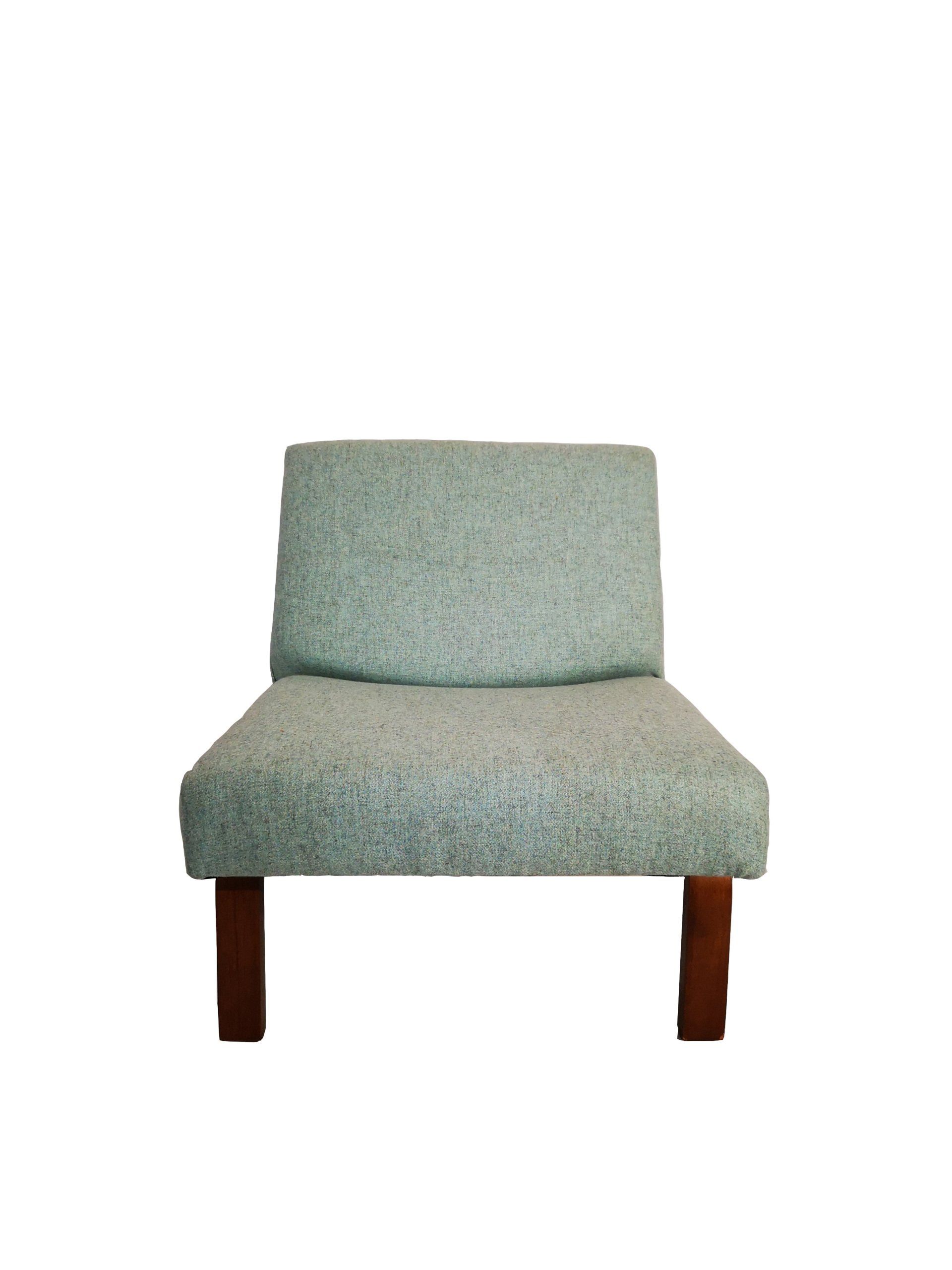 wool armchair