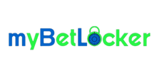 a blue and green logo for a company called mybetlocker