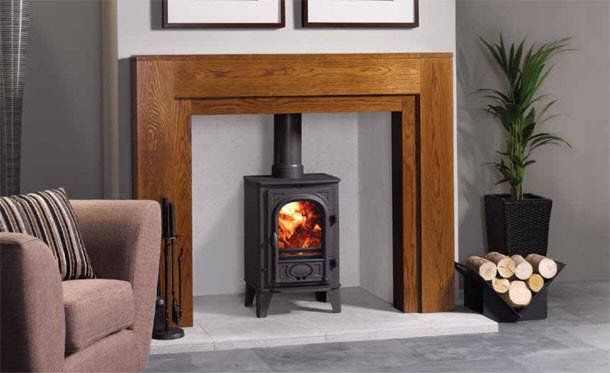 Traditional wood burning stove