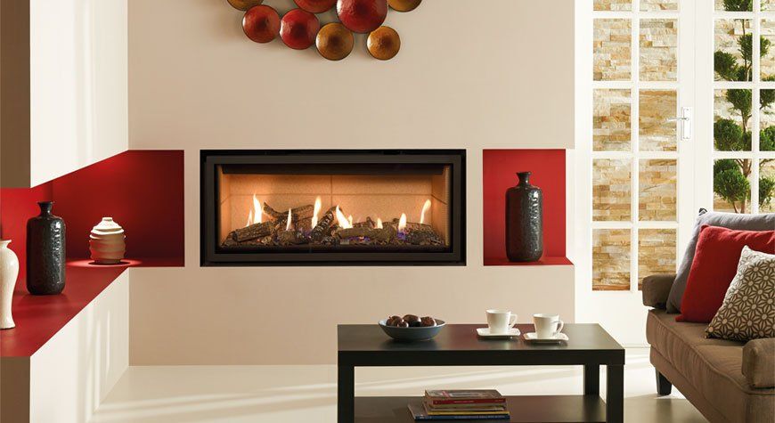 Gazco Studio 2 Edge inset gas fire