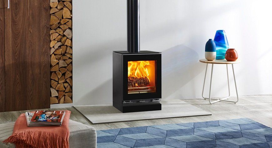 Vision small wood burning stove