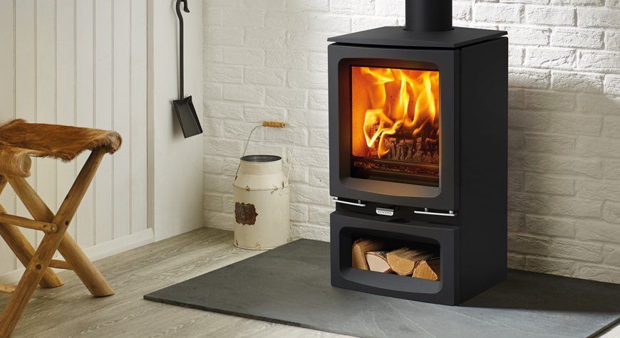 Vogue small wood burning stove