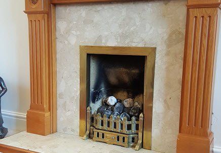 Customer Burgon old fireplace