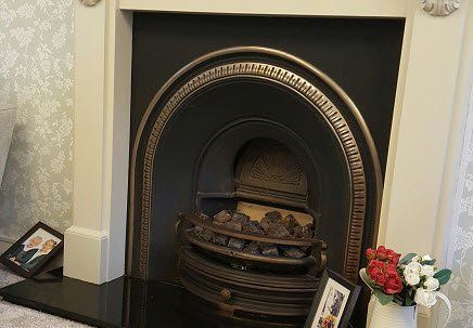 Cusotmer Johns with new fire