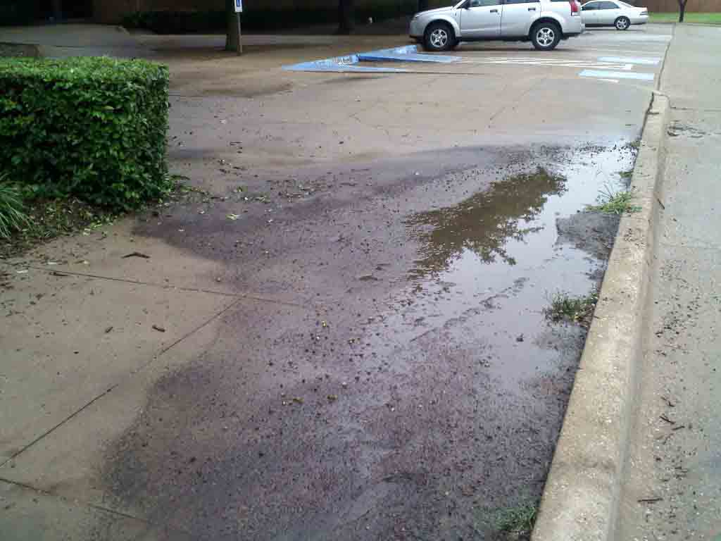 exterior concrete project