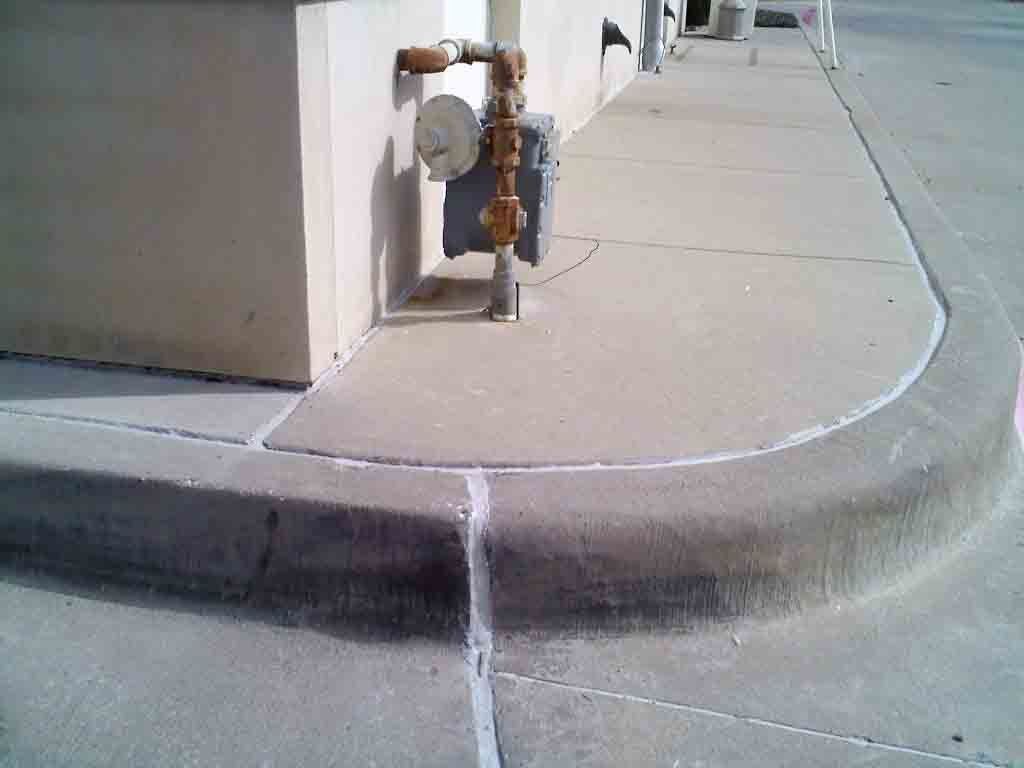 repairing broken concrete