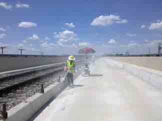 concrete finishing